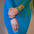Cactus | Argent sterling .925 | Bracelet Verre Luciole